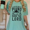Piano Teacher Pianist Women's Comfort Colors T-Shirt Chalky Mint Piano Teacher Pianist Women's Comfort Colors T-Shirt Chalky Mint