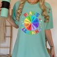 Play Is Learning Teacher Kindergarten For Men Women Kids Women's Comfort Colors T-Shirt Chalky Mint Play Is Learning Teacher Kindergarten For Men Women Kids Women's Comfort Colors T-Shirt Chalky Mint