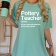 Pottery Teacher Definition Normal Only Cooler Ceramics Women's Comfort Colors T-Shirt Chalky Mint Pottery Teacher Definition Normal Only Cooler Ceramics Women's Comfort Colors T-Shirt Chalky Mint
