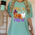 Pre-K Boo Crew Teacher Student Halloween Costume Women's Comfort Colors T-Shirt Chalky Mint Pre-K Boo Crew Teacher Student Halloween Costume Women's Comfort Colors T-Shirt Chalky Mint