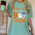 Pre K Boo Crew Teacher Student Halloween Pre Kindergarten Women's Comfort Colors T-Shirt Chalky Mint