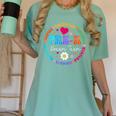 Pre K Dream Team Back To School Boys First Day Teacher Women's Comfort Colors T-Shirt Chalky Mint