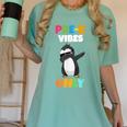 Pre-K Vibes Only Penguin Teachers Kids Back To School Women's Comfort Colors T-Shirt Chalky Mint Pre-K Vibes Only Penguin Teachers Kids Back To School Women's Comfort Colors T-Shirt Chalky Mint