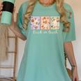 Preppy Goose Teacher Trick Or Teach Halloween Teacher Goose Women's Comfort Colors T-Shirt Chalky Mint Preppy Goose Teacher Trick Or Teach Halloween Teacher Goose Women's Comfort Colors T-Shirt Chalky Mint