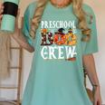 Preschool Boo Crew Teacher Halloween Women's Comfort Colors T-Shirt Chalky Mint Preschool Boo Crew Teacher Halloween Women's Comfort Colors T-Shirt Chalky Mint