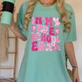 In My Preschool Era Teachers Women Back To School Kids Girls Women's Comfort Colors T-Shirt Chalky Mint In My Preschool Era Teachers Women Back To School Kids Girls Women's Comfort Colors T-Shirt Chalky Mint