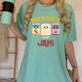 Preschool Is My Jam Teacher Shirt Women's Comfort Colors T-Shirt Chalky Mint Preschool Is My Jam Teacher Shirt Women's Comfort Colors T-Shirt Chalky Mint