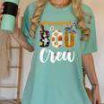 Principal Boo Crew Ghost Halloween Teachers School Matching Women's Comfort Colors T-Shirt Chalky Mint