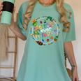Progress Over Perfection Caterpillar Back To School Teacher Women's Comfort Colors T-Shirt Chalky Mint