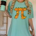 Pumpkin Pi Math Teacher Halloween Costume Geometry Women's Comfort Colors T-Shirt Chalky Mint Pumpkin Pi Math Teacher Halloween Costume Geometry Women's Comfort Colors T-Shirt Chalky Mint
