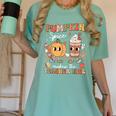 Pumpkin Spice Makes Teacher Nice Retro Fall Spooky Season Women's Comfort Colors T-Shirt Chalky Mint Pumpkin Spice Makes Teacher Nice Retro Fall Spooky Season Women's Comfort Colors T-Shirt Chalky Mint