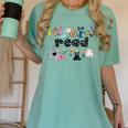 Read Children's Books Teacher Women's Comfort Colors T-Shirt Chalky Mint Read Children's Books Teacher Women's Comfort Colors T-Shirt Chalky Mint