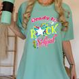 Ready To Rock School Shirt Students And Teachers Women's Comfort Colors T-Shirt Chalky Mint Ready To Rock School Shirt Students And Teachers Women's Comfort Colors T-Shirt Chalky Mint
