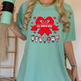 Red Ribbon Week Awareness For Students And Teachers Men Women Girls Kids Women's Comfort Colors T-Shirt Chalky Mint