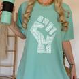 Redfored Shirt Red For Ed Protest Teachers Fist Women's Comfort Colors T-Shirt Chalky Mint Redfored Shirt Red For Ed Protest Teachers Fist Women's Comfort Colors T-Shirt Chalky Mint