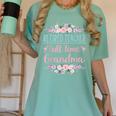 Retired Teacher Full Time Grandma Teaching Retirement Women's Comfort Colors T-Shirt Chalky Mint