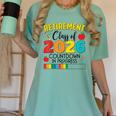 Retirement Class Of 2026 Countdown In Progress Teacher Women's Comfort Colors T-Shirt Chalky Mint Retirement Class Of 2026 Countdown In Progress Teacher Women's Comfort Colors T-Shirt Chalky Mint