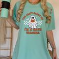 Retro You Can't Scare Me I'm A Math Teacher Cute Ghost Women Women's Comfort Colors T-Shirt Chalky Mint Retro You Can't Scare Me I'm A Math Teacher Cute Ghost Women Women's Comfort Colors T-Shirt Chalky Mint