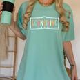 Retro Counseling Crew Counselor Teacher Appreciation Women's Comfort Colors T-Shirt Chalky Mint