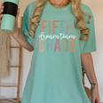 Retro Fifth Grade Dream Team Groovy Teacher Back To School Men Women Girls Kids Women's Comfort Colors T-Shirt Chalky Mint Retro Fifth Grade Dream Team Groovy Teacher Back To School Men Women Girls Kids Women's Comfort Colors T-Shirt Chalky Mint