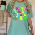 Retro Groovy In My Glowing Teacher Era Happy Teacher's Day Women's Comfort Colors T-Shirt Chalky Mint Retro Groovy In My Glowing Teacher Era Happy Teacher's Day Women's Comfort Colors T-Shirt Chalky Mint