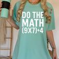 Retro Do The Math Teacher For Men Women Kid Boy Girl Women's Comfort Colors T-Shirt Chalky Mint Retro Do The Math Teacher For Men Women Kid Boy Girl Women's Comfort Colors T-Shirt Chalky Mint