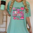 Rock The Test Testing Day Don't Stress Do Your Best Teacher For Men Women Girls Kids Women's Comfort Colors T-Shirt Chalky Mint