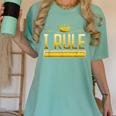 I Rule Math Ruler Mathematics Pun Math Teacher Men Women Girls Kids Women's Comfort Colors T-Shirt Chalky Mint I Rule Math Ruler Mathematics Pun Math Teacher Men Women Girls Kids Women's Comfort Colors T-Shirt Chalky Mint