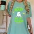 Scary Ballet Teacher Costume Halloween Lazy Easy Women's Comfort Colors T-Shirt Chalky Mint Scary Ballet Teacher Costume Halloween Lazy Easy Women's Comfort Colors T-Shirt Chalky Mint
