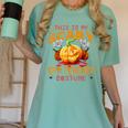 This Is My Scary Gym Teacher Costume Pumpkin Halloween Men Women Women's Comfort Colors T-Shirt Chalky Mint This Is My Scary Gym Teacher Costume Pumpkin Halloween Men Women Women's Comfort Colors T-Shirt Chalky Mint