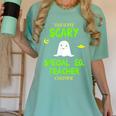 Scary Special Education Ed Teacher Costume Halloween Easy Women's Comfort Colors T-Shirt Chalky Mint Scary Special Education Ed Teacher Costume Halloween Easy Women's Comfort Colors T-Shirt Chalky Mint