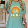 This Is My Scary Teacher Costume Halloween Women's Comfort Colors T-Shirt Chalky Mint