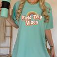School Bus Trip Vibes Students Teachers Students Field Trip For Men Women Kids Women's Comfort Colors T-Shirt Chalky Mint School Bus Trip Vibes Students Teachers Students Field Trip For Men Women Kids Women's Comfort Colors T-Shirt Chalky Mint