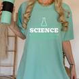 Science Because Figuring Things Out Better Student Teacher Women's Comfort Colors T-Shirt Chalky Mint Science Because Figuring Things Out Better Student Teacher Women's Comfort Colors T-Shirt Chalky Mint