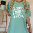 Science Because Figuring Things Out Teacher Pro Scientific Women's Comfort Colors T-Shirt Chalky Mint Science Because Figuring Things Out Teacher Pro Scientific Women's Comfort Colors T-Shirt Chalky Mint