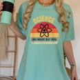 Science Like Magic But Real Science Teacher Graphics Geek Women's Comfort Colors T-Shirt Chalky Mint
