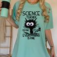 Science Teacher Appreciation Merch -Adults -Youth Grey Classic Fit Modern Science Theme Cartoon Women's Comfort Colors T-Shirt Chalky Mint Science Teacher Appreciation Merch -Adults -Youth Grey Classic Fit Modern Science Theme Cartoon Women's Comfort Colors T-Shirt Chalky Mint