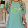 See You Later Teacher Summer Alligator Last Day Of School Women's Comfort Colors T-Shirt Chalky Mint