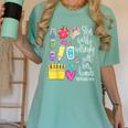 She Works Willingly With Her Hands Proverbs Daycare Teacher Men Women Women's Comfort Colors T-Shirt Chalky Mint She Works Willingly With Her Hands Proverbs Daycare Teacher Men Women Women's Comfort Colors T-Shirt Chalky Mint