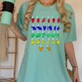 Sign Language Alphabet For ASL Interpreter Deaf Teacher Stud For Men Women Girls Kids Women's Comfort Colors T-Shirt Chalky Mint Sign Language Alphabet For ASL Interpreter Deaf Teacher Stud For Men Women Girls Kids Women's Comfort Colors T-Shirt Chalky Mint