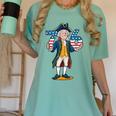 Six Seven 6 7 7 6 George Washington Teacher American Women's Comfort Colors T-Shirt Chalky Mint Six Seven 6 7 7 6 George Washington Teacher American Women's Comfort Colors T-Shirt Chalky Mint
