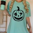 Six Seven Halloween Costume For Students Teachers Women's Comfort Colors T-Shirt Chalky Mint Six Seven Halloween Costume For Students Teachers Women's Comfort Colors T-Shirt Chalky Mint