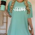Sixty Seven 67 Meme Square Root 4489 Slang Math Teacher Women's Comfort Colors T-Shirt Chalky Mint Sixty Seven 67 Meme Square Root 4489 Slang Math Teacher Women's Comfort Colors T-Shirt Chalky Mint