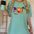 I Smell Children Witch Teacher Halloween Trick Or Teach Women's Comfort Colors T-Shirt Chalky Mint I Smell Children Witch Teacher Halloween Trick Or Teach Women's Comfort Colors T-Shirt Chalky Mint
