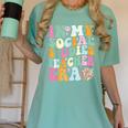 In My Social Studies Teacher Era Cute Social Studies Teacher Women's Comfort Colors T-Shirt Chalky Mint In My Social Studies Teacher Era Cute Social Studies Teacher Women's Comfort Colors T-Shirt Chalky Mint