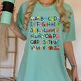 SPANISH ALPHABET MAESTRA SPANISH TEACHER Women's Comfort Colors T-Shirt Chalky Mint