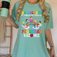 Spanish Teacher Bilingual Teacher Maestra Maestras Women's Comfort Colors T-Shirt Chalky Mint