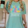 Special Education Team Definition Retro Ed Team Crew Teacher Women's Comfort Colors T-Shirt Chalky Mint Special Education Team Definition Retro Ed Team Crew Teacher Women's Comfort Colors T-Shirt Chalky Mint