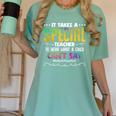 Special Teacher Daycare School Childcare Infant Teacher Women's Comfort Colors T-Shirt Chalky Mint