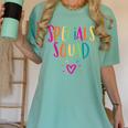 Specials Squad Art Music PE Tech Gym Teacher Team Women's Comfort Colors T-Shirt Chalky Mint Specials Squad Art Music PE Tech Gym Teacher Team Women's Comfort Colors T-Shirt Chalky Mint